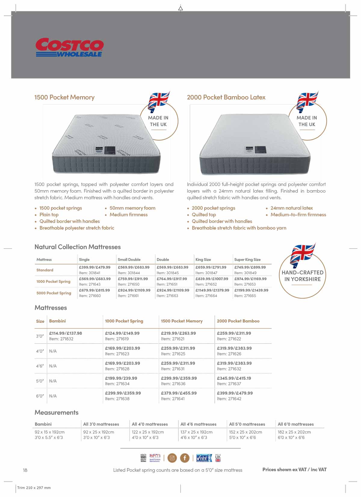 Costco Brochure Hyder Living Creating Beds to Fit Your Lifestyle