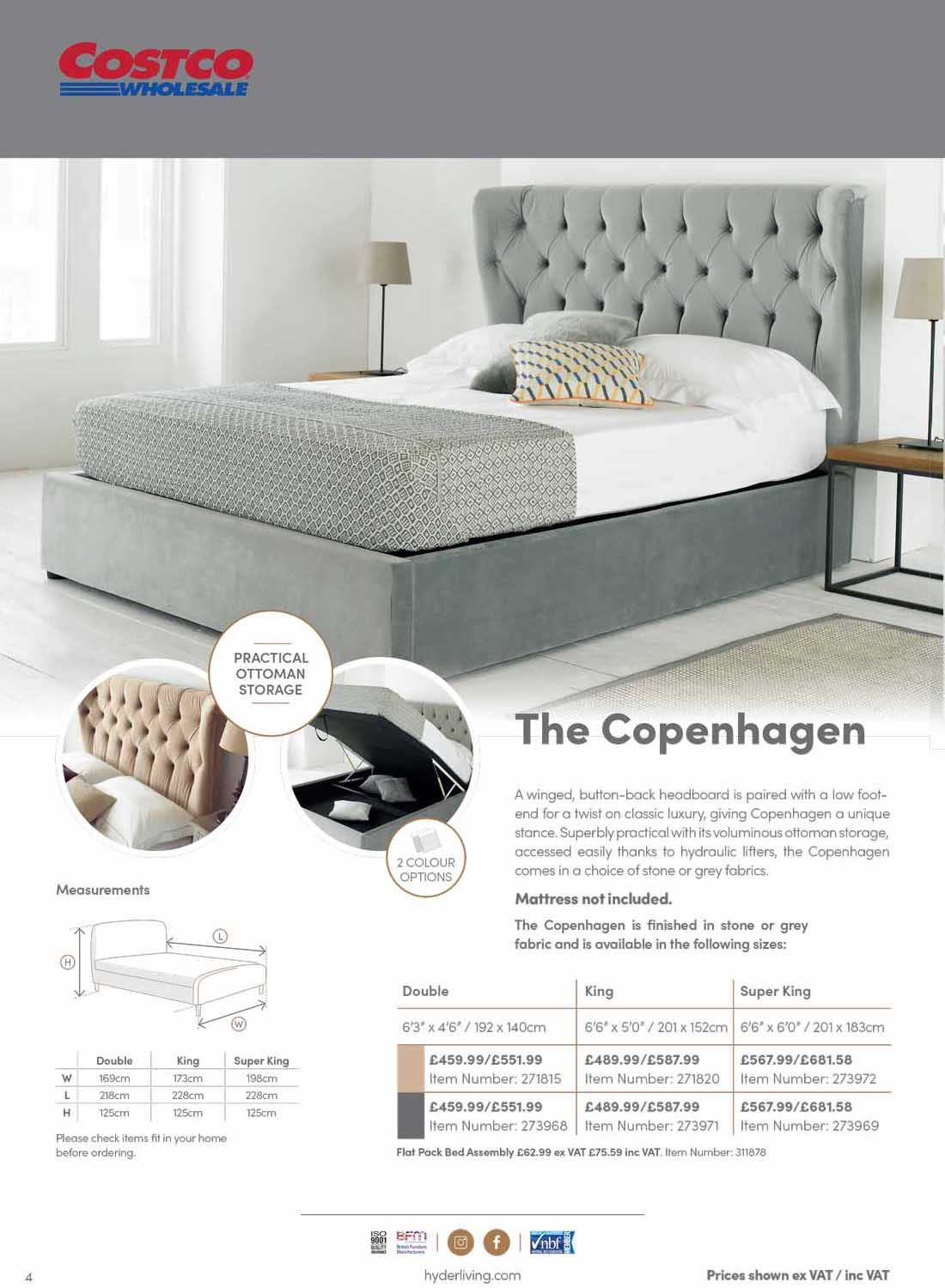 Costco Brochure Hyder Living Creating Beds to Fit Your Lifestyle