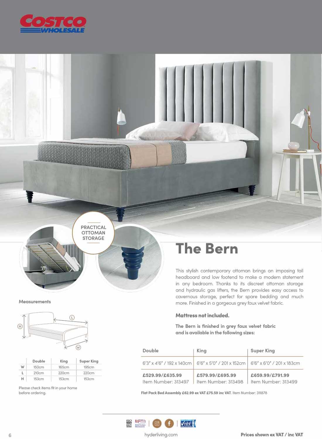 Costco Brochure Hyder Living Creating Beds to Fit Your Lifestyle