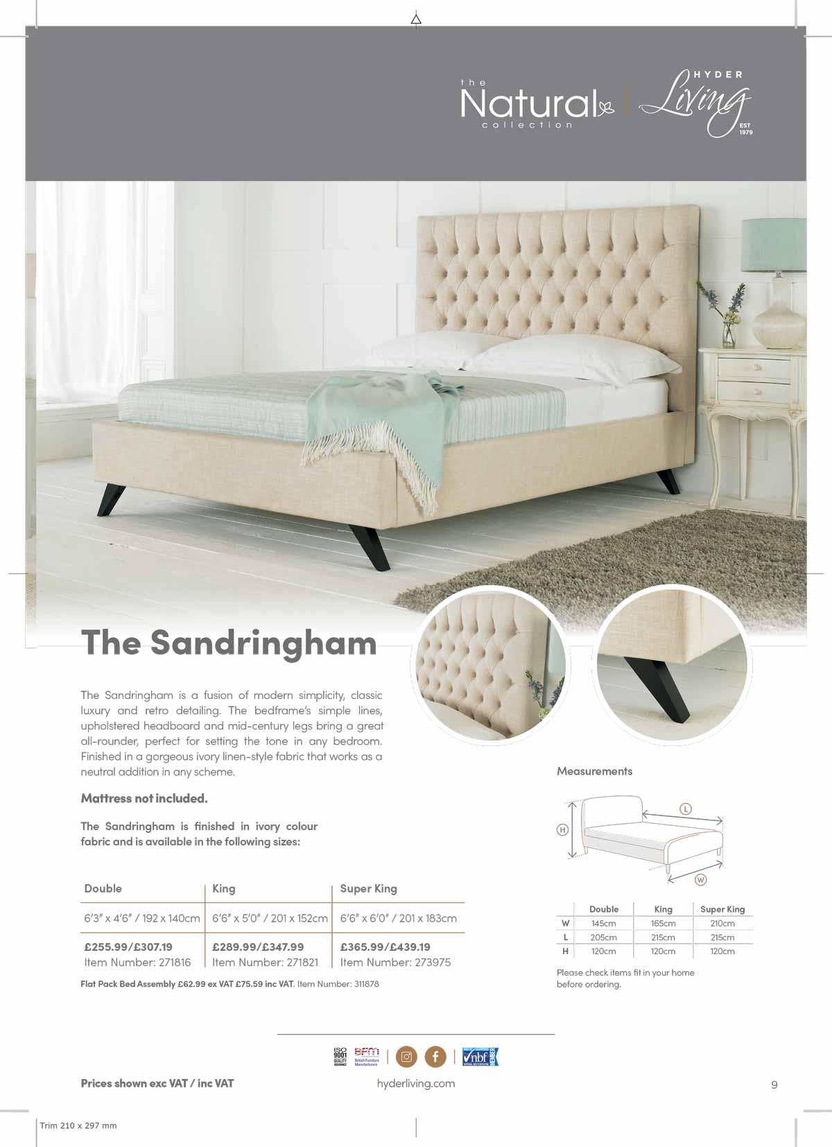 Costco Brochure Hyder Living Creating Beds to Fit Your Lifestyle